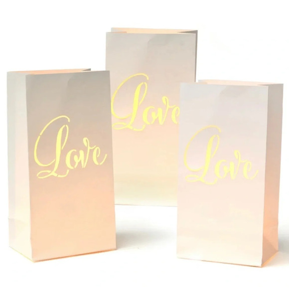 NWT “Love” Luminaries - Picture 1 of 4